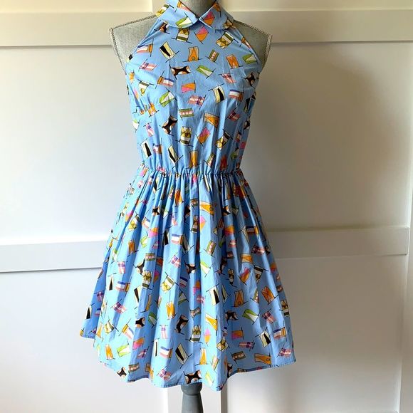 🔥🔥NWT Miu Miu halter summer dress 👗 Size XS-S🔥🔥 - Picture 1 of 15